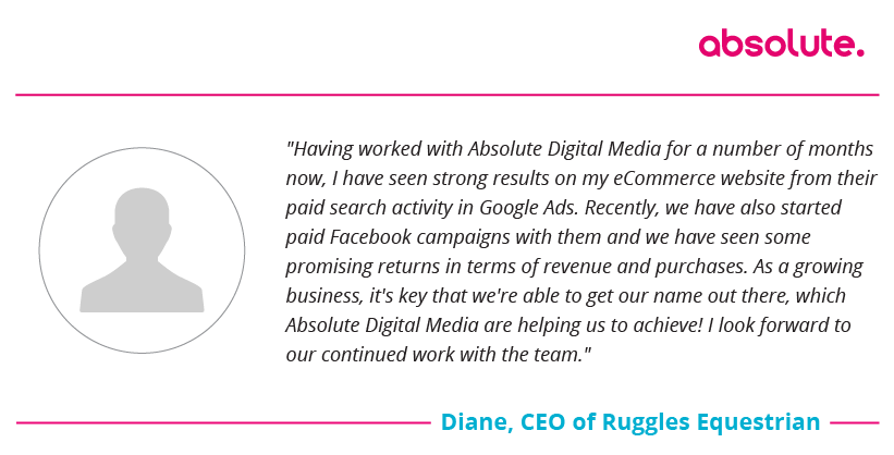 Diane Ruggles Equestrian testimonial